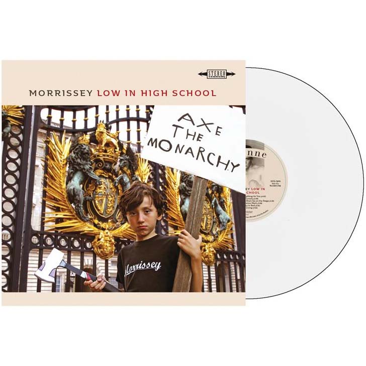 Morrissey- Low In High School LP (Clear Vinyl) (Comes with alternate cover promo)