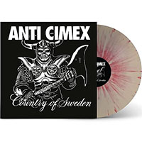 Anti Cimex- Absolut Country Of Sweden LP (White With Red Splatter Vinyl)