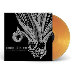 Modern Life Is War- Midnight In America LP (Gold Vinyl)