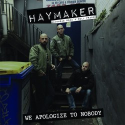 Haymaker- We Apologize To Nobody LP (UK Import, Black/White Marble Vinyl)