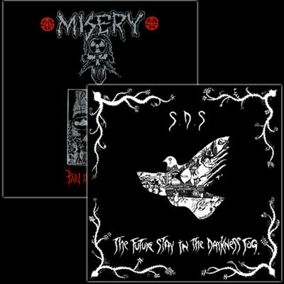 Misery/SDS- Split LP (Clear Vinyl)