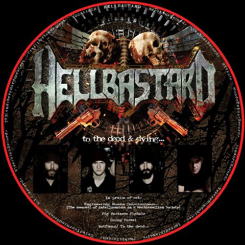 Hellbastard / Herida Profunda- Split Pic Disc LP (Sale price!)