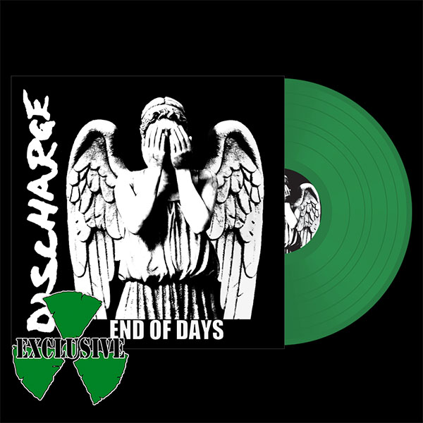 Discharge- End Of Days LP (Green Vinyl)