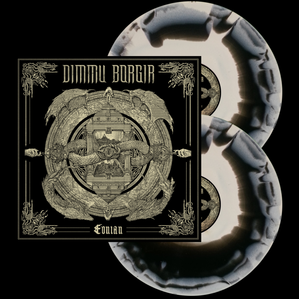 Dimmu Borgir Eonian 2xlp Bone Black Swirl Vinyl