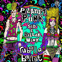 Rubella Ballet- Planet Punk LP (White Splatter Vinyl) (Sale price!)