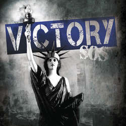 Victory- SOS LP (Blue & White Vinyl) (Sale price!)