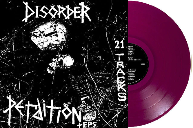Disorder- Perdition + EPs 81-83 LP (Purple Vinyl)