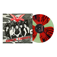 Cock Sparrer- Shock Troops LP (Cokebottle Green With Red Spokes And Black Splatter Vinyl)