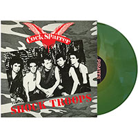 Cock Sparrer- Shock Troops LP (Olive Green Galaxy Vinyl)
