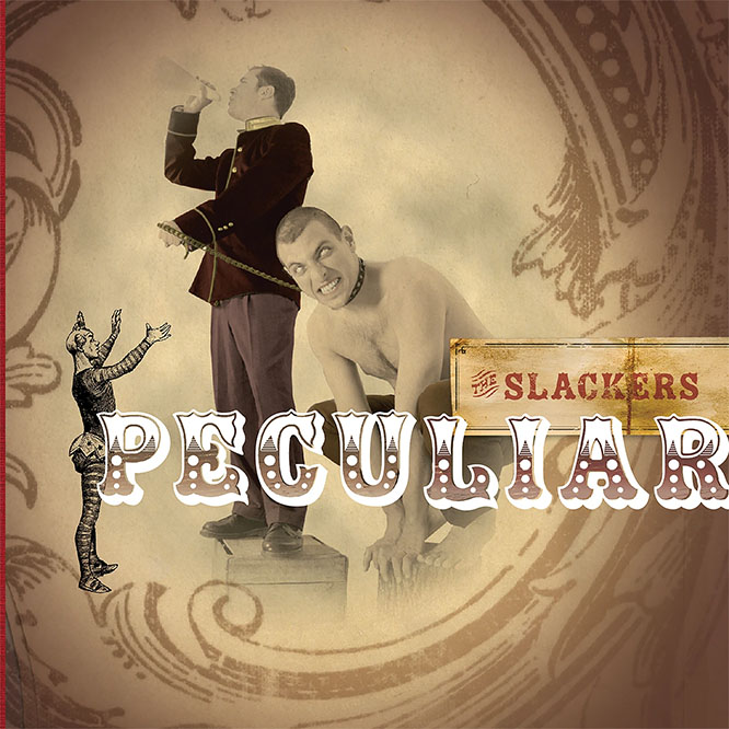 Slackers- Peculiar LP & 7" (Electric Blue & White Galaxy Vinyl)