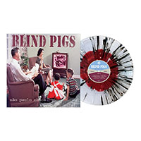 Blind Pigs- Sao Paulo Chaos LP (Clear And Oxblood With Splatter Vinyl)