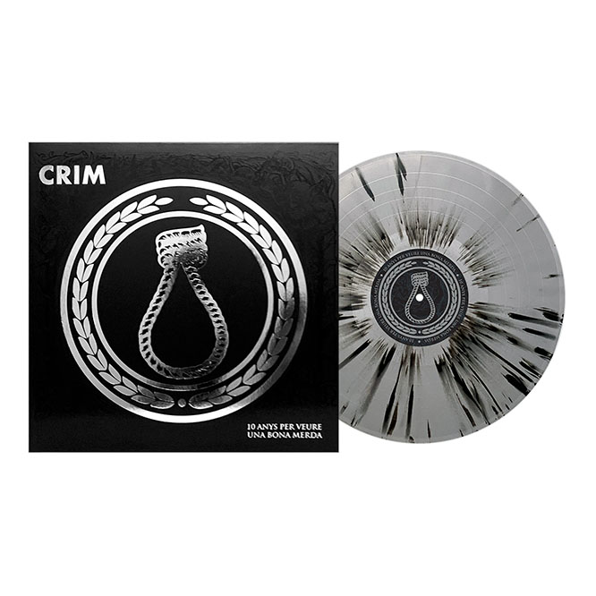 Crim- 10th Anniversary LP (Silver With Splatter Vinyl)