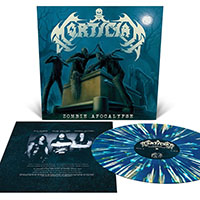 Mortician- Zombie Apocalypse LP (Sea Blue Splatter Vinyl)