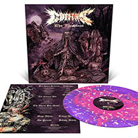 Coffins- The Fleshland LP (Violet & Hot Pink Splatter Vinyl)