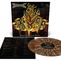 Coffins- Beyond The Circular Demise LP (Black Ice Splatter Vinyl)