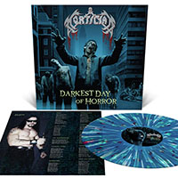 Mortician- Darkest Day Of Horror LP (Sea Blue Splatter Vinyl)