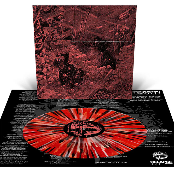 Integrity- Systems Overload LP (Red Splatter Vinyl)
