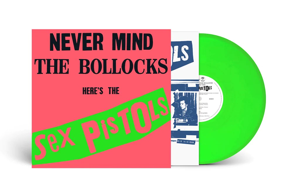 Sex Pistols Never Mind The Bollocks Lp Rocktober 2022 Limited Edition Neon Green Vinyl 