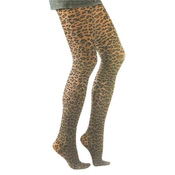 Leopard Print Tights