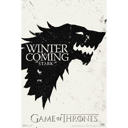 Game Of Thrones- Winter Is Coming poster (Sale price!)