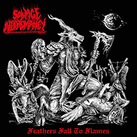Savage Necromancy- Feathers Fall To Flames LP (Blood Red Vinyl) (Sale price!)