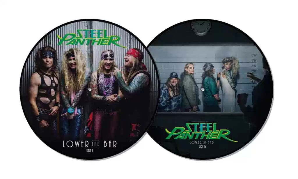 Steel Panther- Lower The Bar LP (Picture Disc) (Black Friday Record Store Day 2017 Release) (Sale price!)