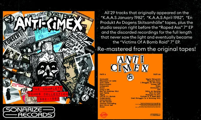 Anti Cimex- The Complete Demos Collection 1982-1983 LP