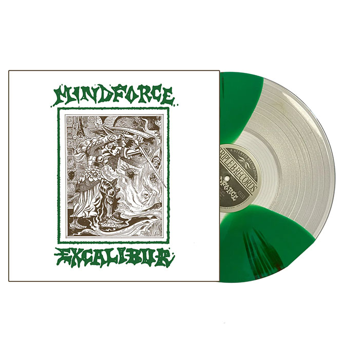 Mindforce- Excalibur LP (Clear/Green Butterfly Vinyl)