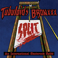 Tubuloids/Bronxxx- An International Skaterock Split! LP (Gold Vinyl) (Sale price!)