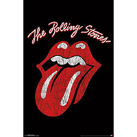 Rolling Stones- Vintage Tongue poster