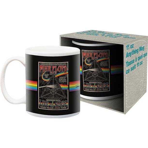 Pink Floyd- Dark Side Of The Moon, 1972 Live On Stage coffee mug