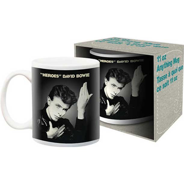 David Bowie- Heroes coffee mug