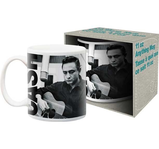 Johnny Cash- Recording coffee mug