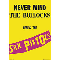 Sex Pistols- Never Mind The Bollocks poster (A1)