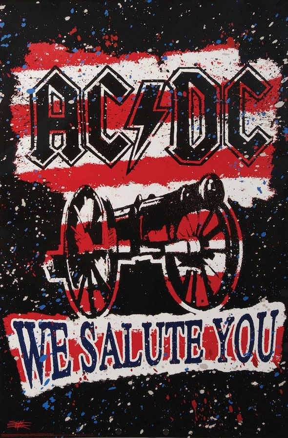 AC/DC- We Salute You poster