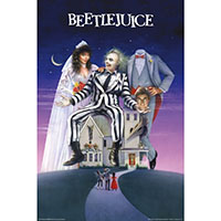 Beetlejuice- House poster (B12)