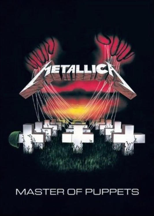 Metallica- Master Of Puppets poster