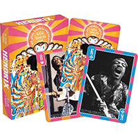 Jimi Hendrix Playing Cards