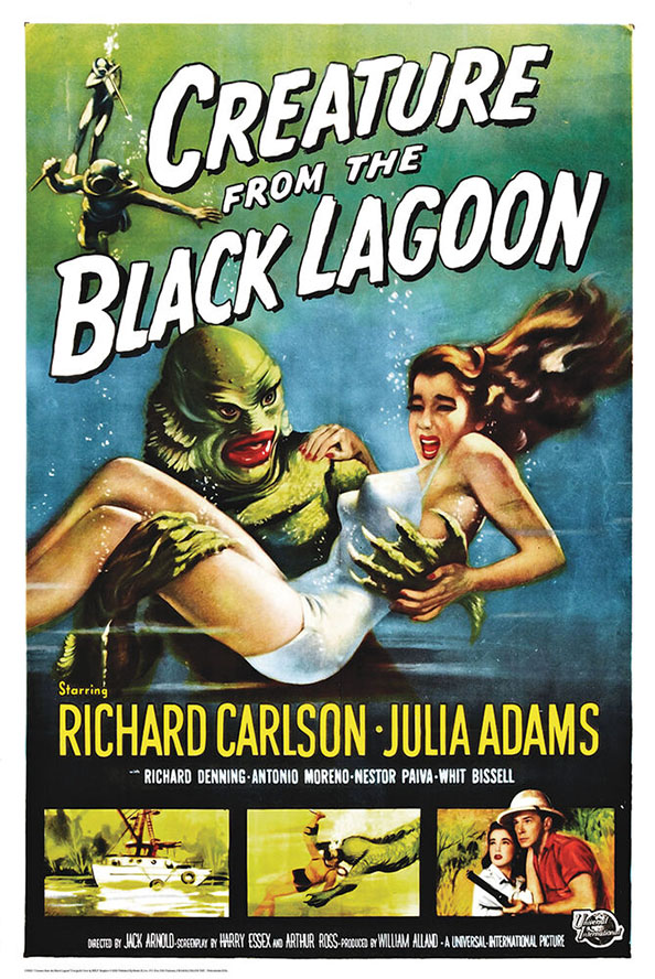 Creature From The Black Lagoon- Movie poster