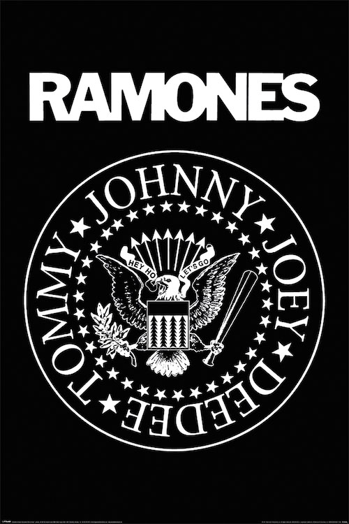 Ramones- Presidential Seal poster (D7)