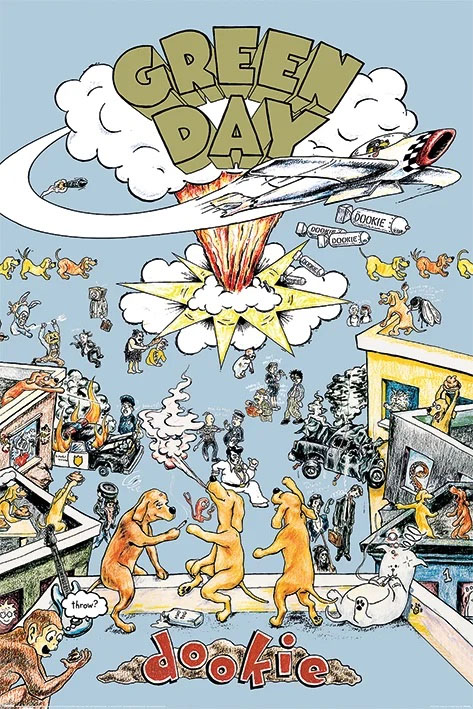 Green Day- Dookie poster