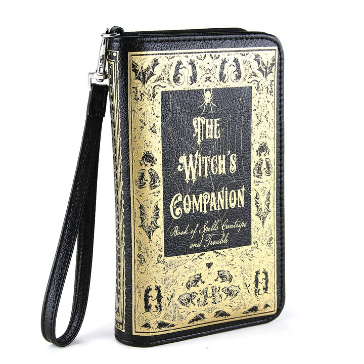 The Witch Companion Book Clutch Wallet by Comeco 
