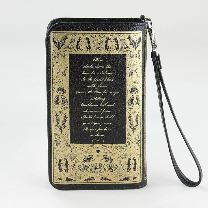 The Witch Companion Book Clutch Wallet by Comeco 