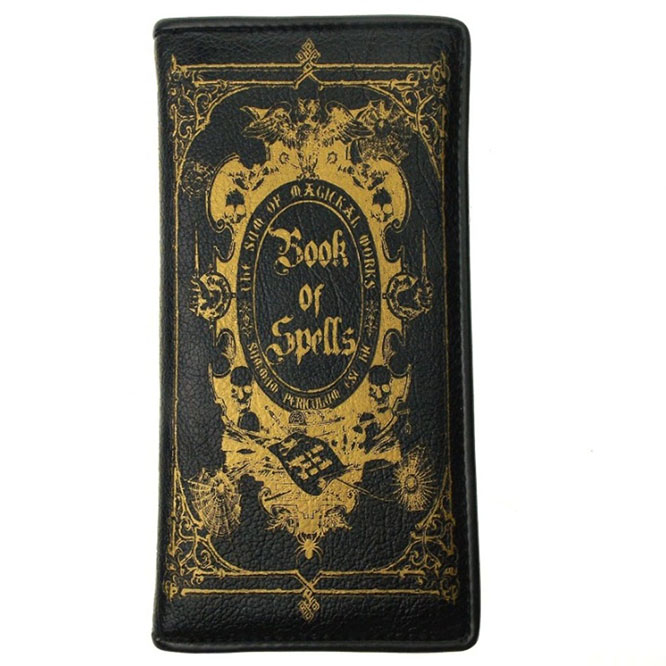Book of Spells Book Clutch Wallet by Comeco 