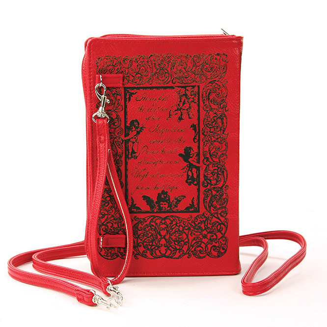 Book of Spells for Love Clutch Bag by Comeco - Red