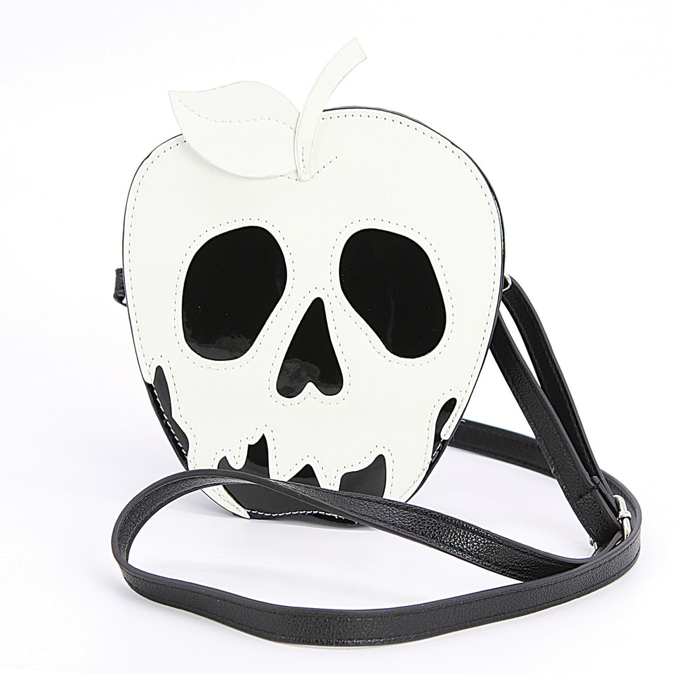 Glow in the Dark Poison Apple Crossbody Bag by Comeco