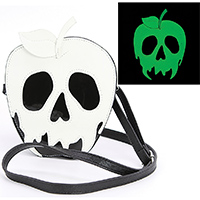 Glow in the Dark Poison Apple Crossbody Bag by Comeco