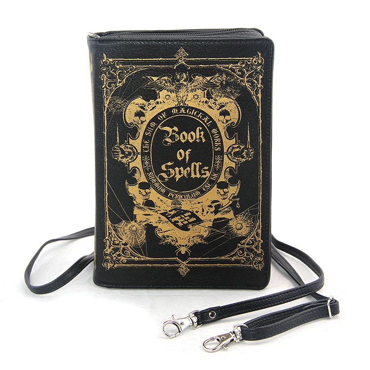 Sleepyville Book of Spells Clutch Bag by Comeco
