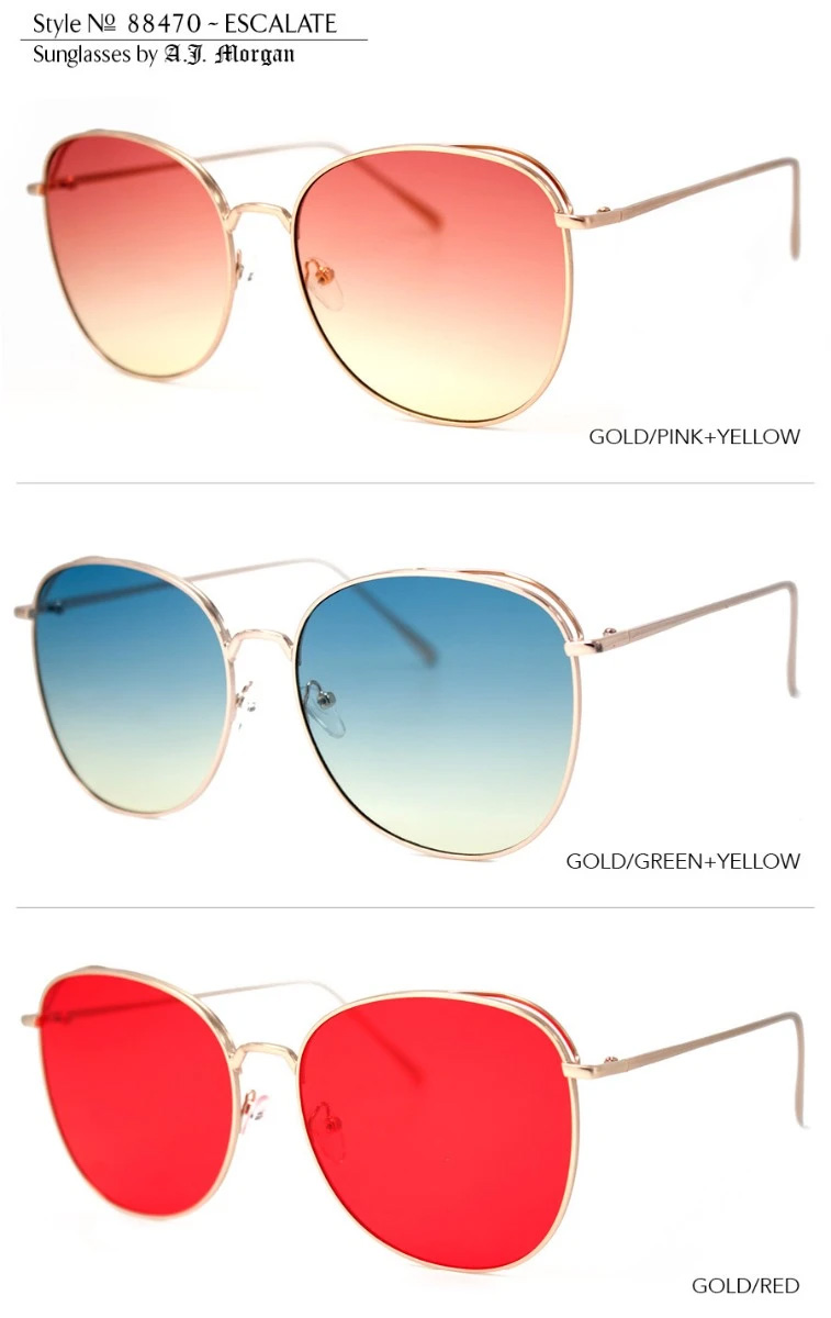 Escalate Round Frame Sunglasses - assorted colors  #1