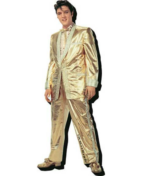 Elvis Presley- Gold Suit chunky magnet